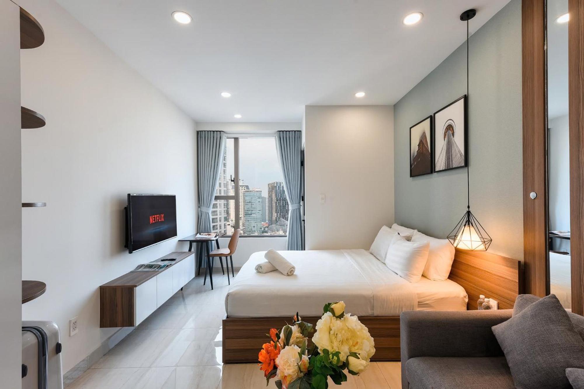 Awesome Rivergate Apartment - Cbd In Hcm City โฮจิมินห์ซิตี้ ภายนอก รูปภาพ